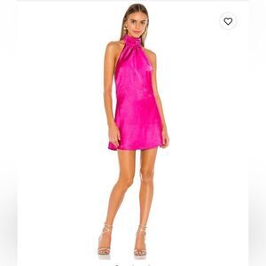 Hayes mini dress magenta pink size XS
